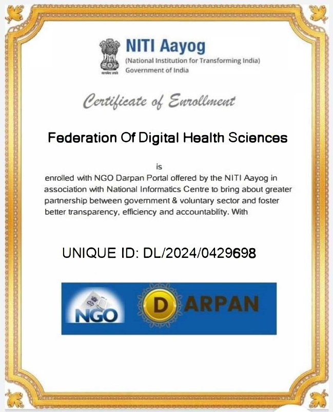 First page of Niti Aayog NGO Darpan Enrollment